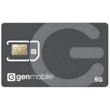 copy of Gen Mobile PrePaid SIM 5G Card - (Rose)